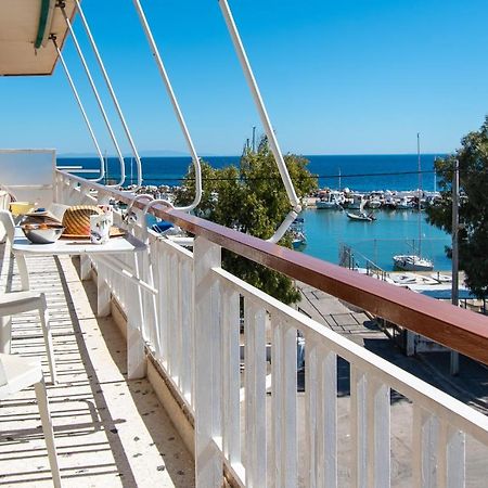 Lavish & Spacious Apt With Stunning Seaview, 10 Min Ath Airport 阿特米达 外观 照片