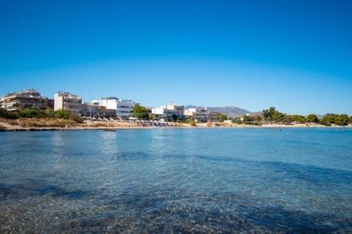 Lavish & Spacious Apt With Stunning Seaview, 10 Min Ath Airport 阿特米达 外观 照片